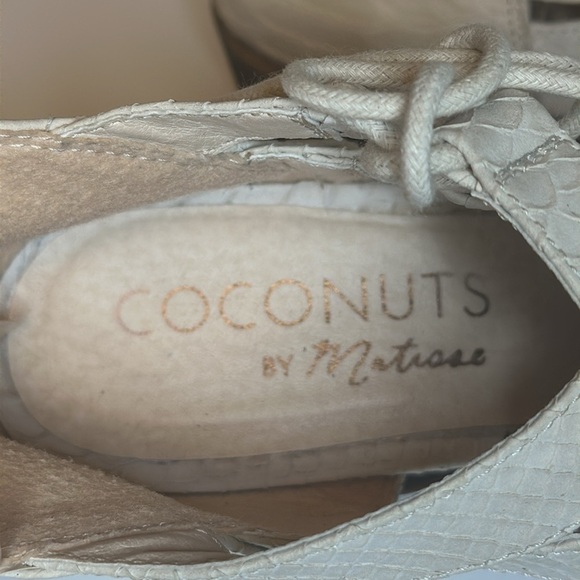 Coconuts by Matisse Lux Shootie Womens Shoes Size 9 Back Zip Side Ties Snakeskin - Picture 10 of 14